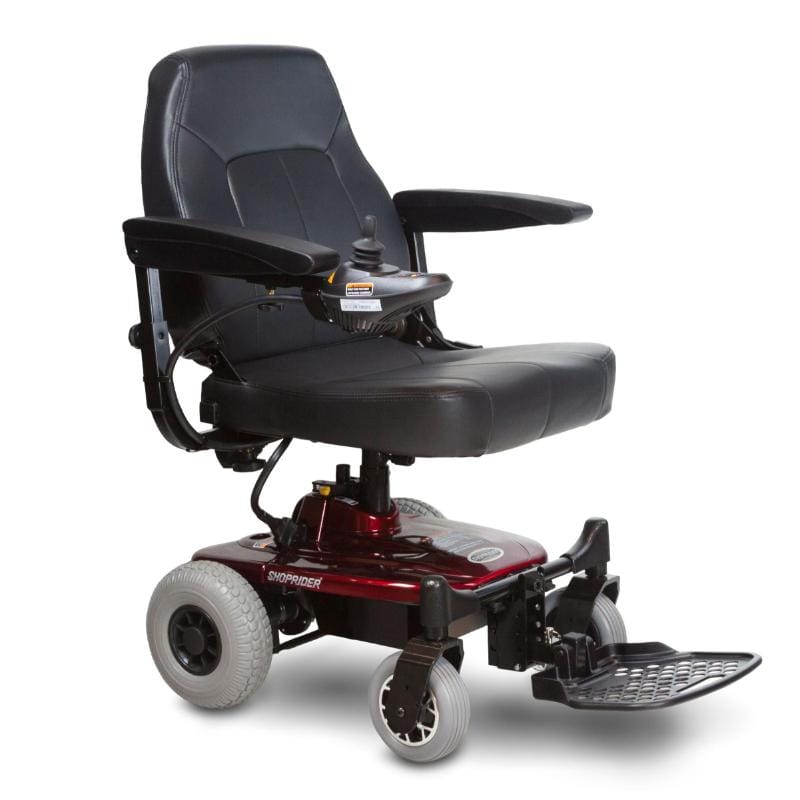 Shoprider Smartie Power Wheelchair UL8W in color red