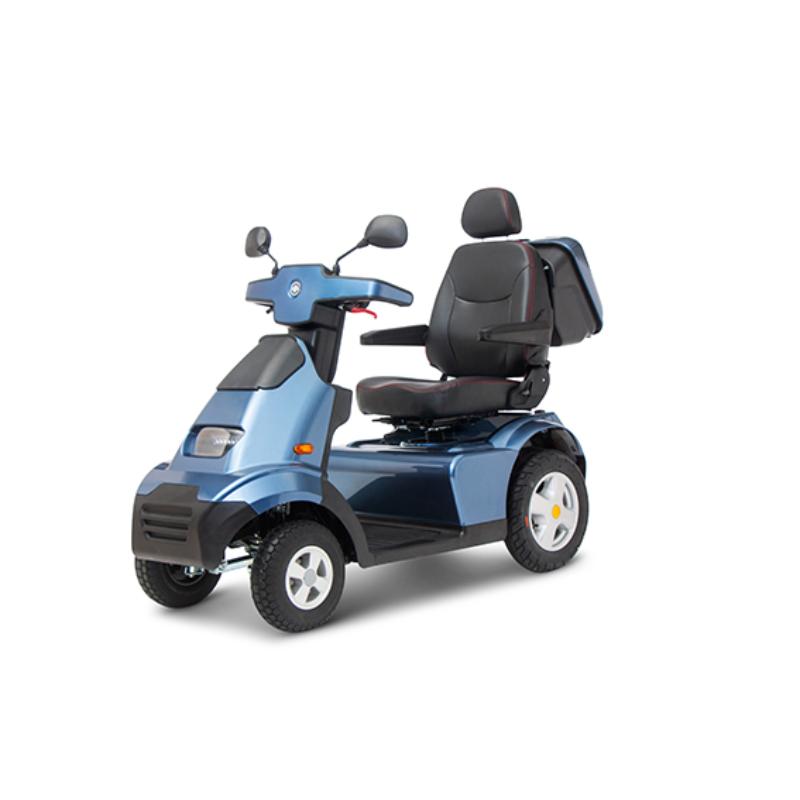 afikim afiscooter s 4 wheel scooter in blue