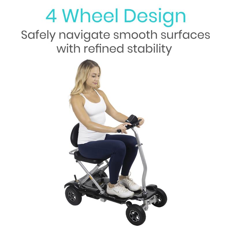 Vive Health Auto Folding Lightweight Mobility Scooter