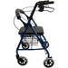 Karman R-4100 Low Seat  Rollator with Loop Brakes, Padded Seat, and Basket