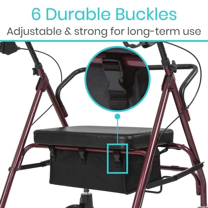 Vive Health Rollator Seat Bag