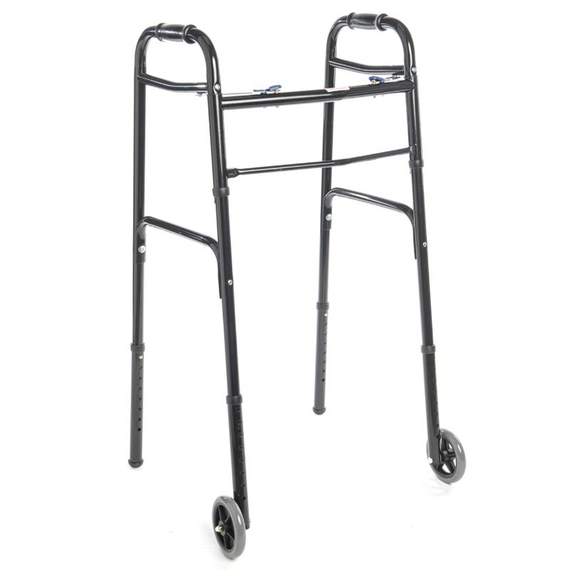 Proactive Medical Protekt® Two-Button Folding Lightweight Aluminum Walker