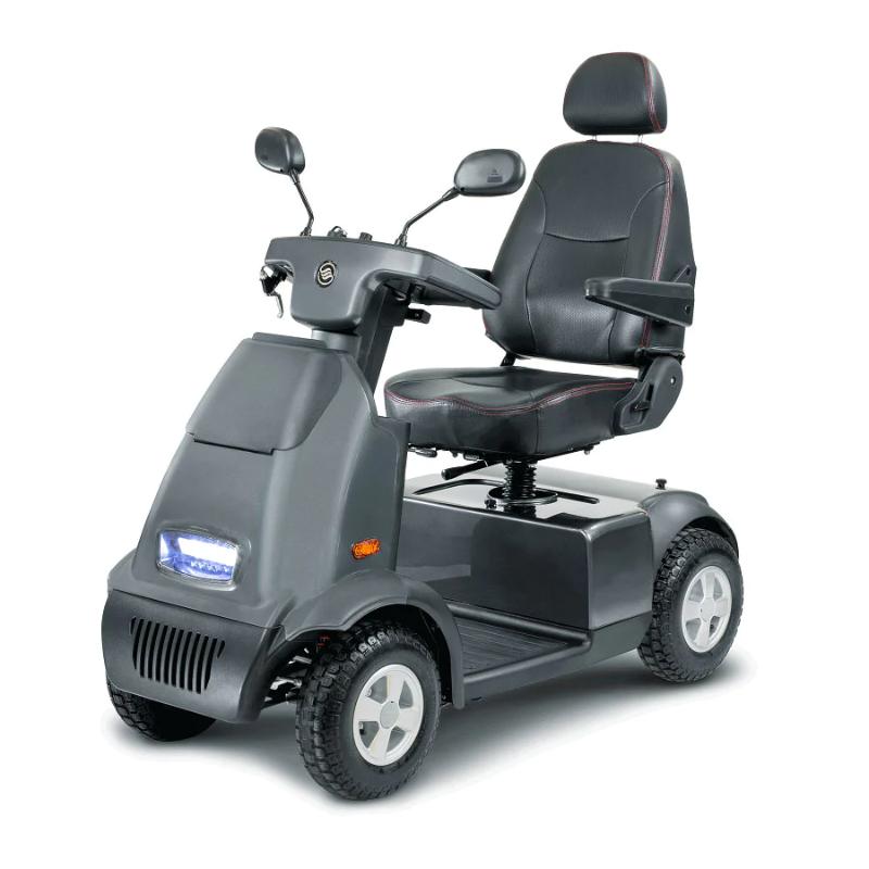 Afikim Afiscooter C4 mobility scooter in grey