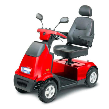 Afiscooter C4 Breeze 4 Wheel Scooter in red