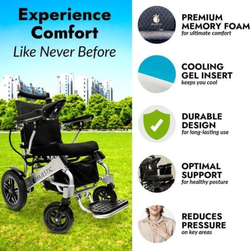 Benefits for Comfy Go IQ 8000 Electric Wheelchair