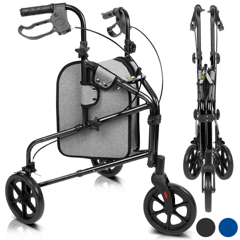 Vive Health 3 Wheel Walker Rollator