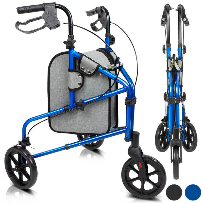 Vive Health 3 Wheel Walker Rollator