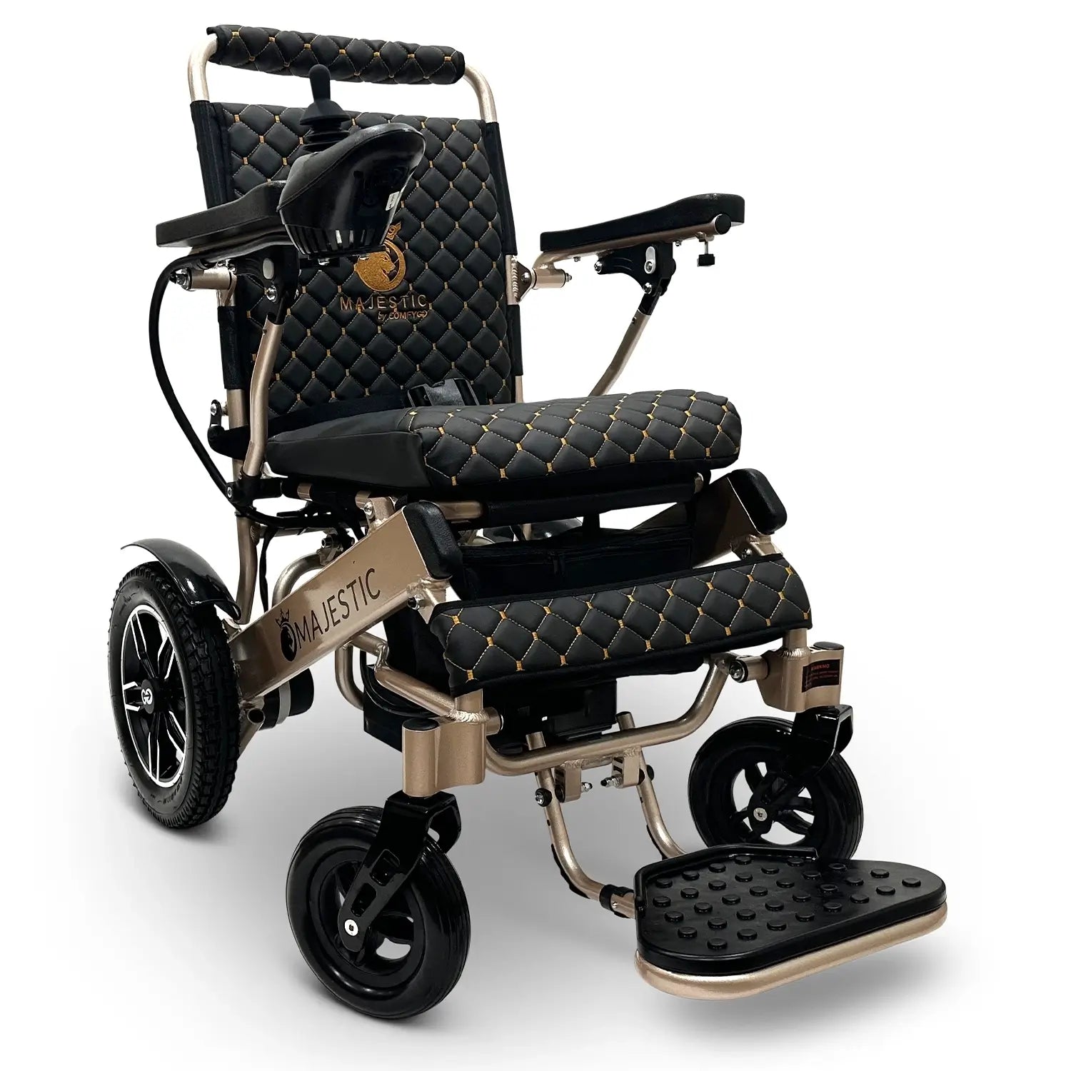 ComfyGo IQ-8000 MAJESTIC Folding Lightweight Electric Wheelchair