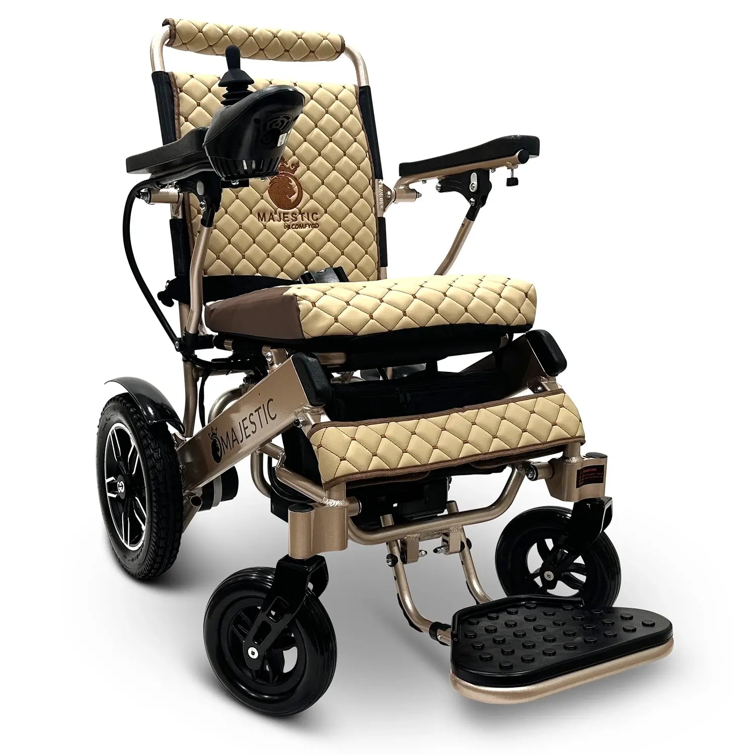 ComfyGo IQ-8000 MAJESTIC Folding Lightweight Electric Wheelchair