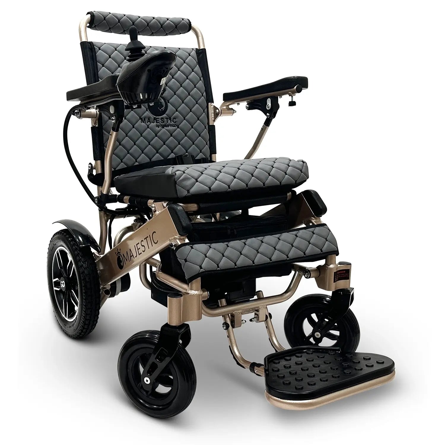 ComfyGo IQ-8000 MAJESTIC Folding Lightweight Electric Wheelchair