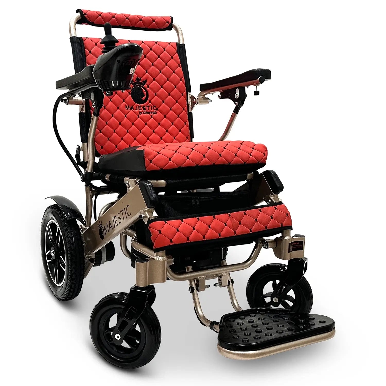 ComfyGo IQ-8000 MAJESTIC Folding Lightweight Electric Wheelchair