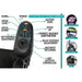 ComfyGo X-9 Remote Controlled Electric Wheelchair joystick