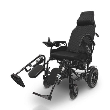 ComfyGo X-9 Remote Controlled Electric Wheelchair with Automatic Recline in black