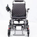 Glide Care G-5 Lightweight Foldable Electric Wheelchair front view silver 
