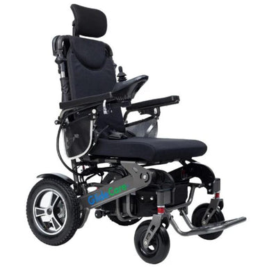 Glide Care G-6R Reclining Backrest Electric Wheelchair in Silver