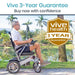 Vive Health Folding Power Wheelchair