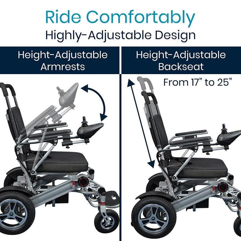 Vive Health Folding Power Wheelchair