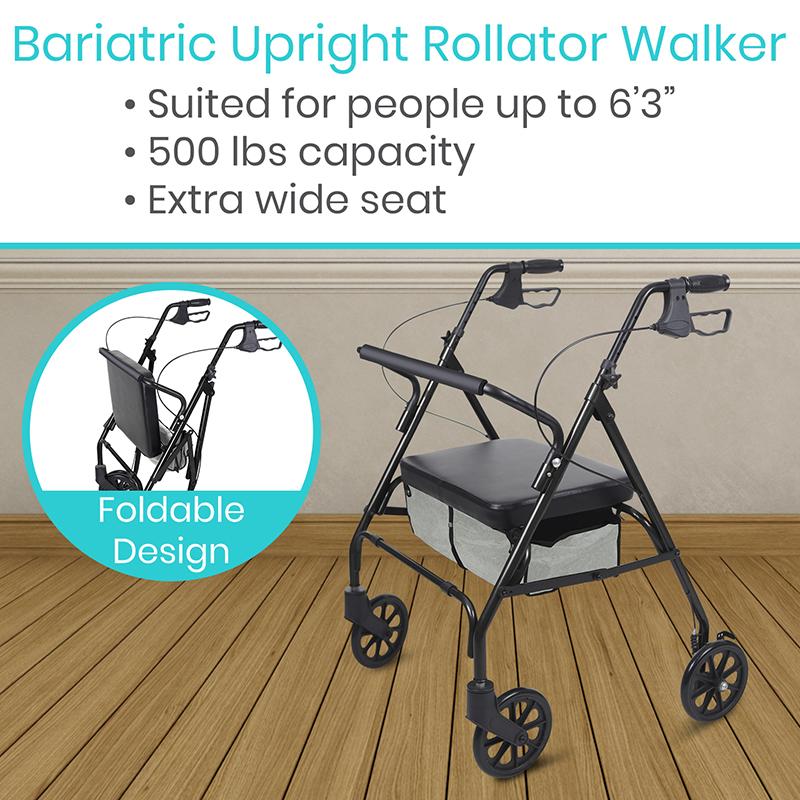 Vive Health Bariatric Rollator