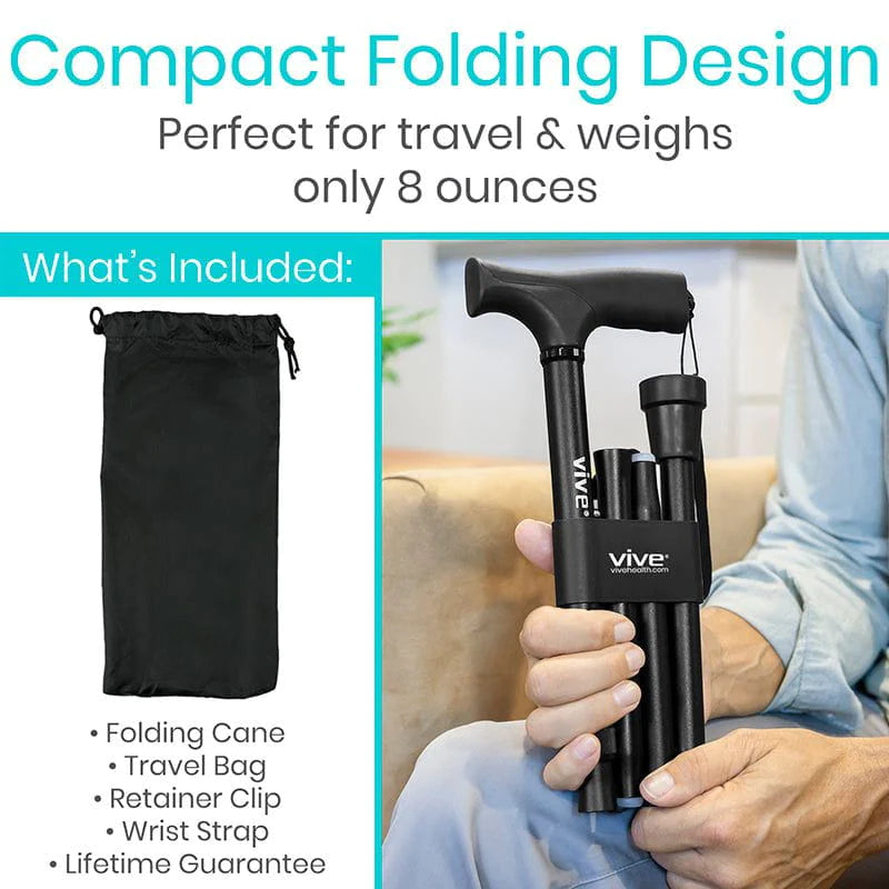 Vive Health Folding Cane