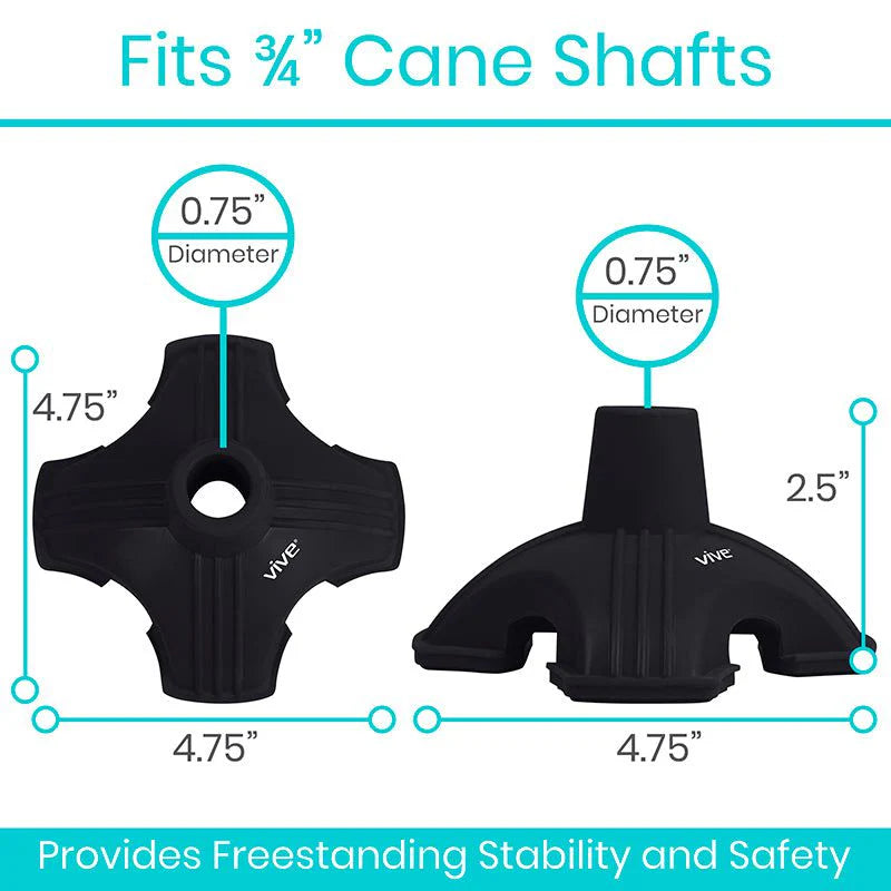 Vive Health Standing Cane Tip