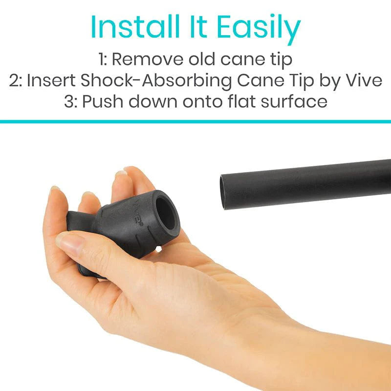 Vive Health Shock Absorbing Cane Tip