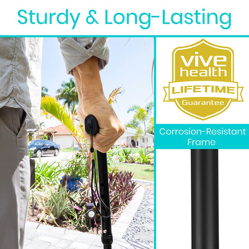 Vive Health Folding Cane