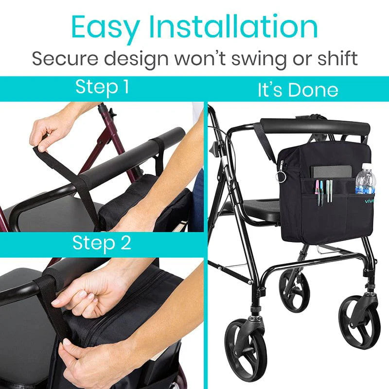 Vive Health Rollator Bag