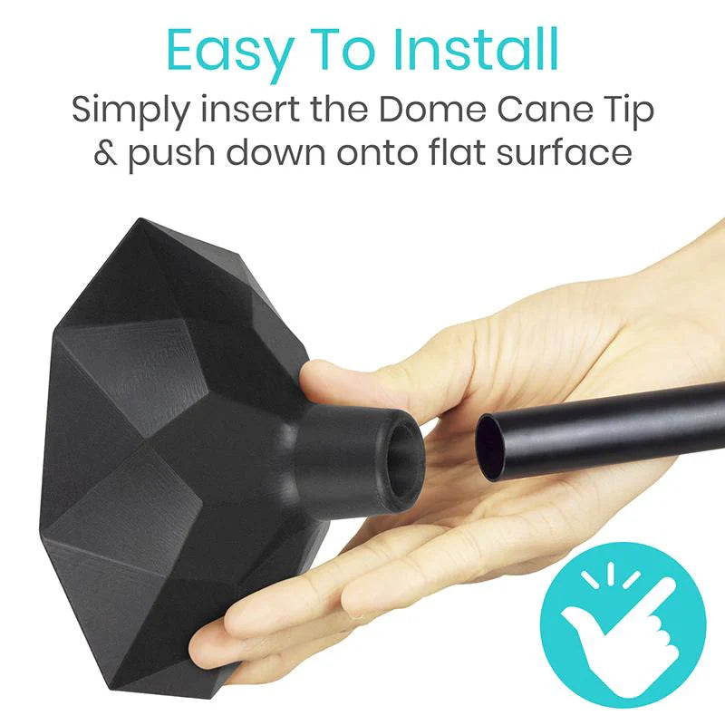 Vive Health Standing Dome Cane Tip