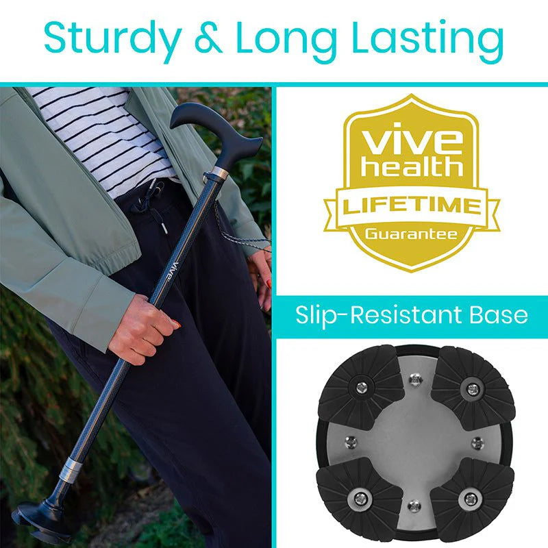 Vive Health Carbon Fiber Standing Cane