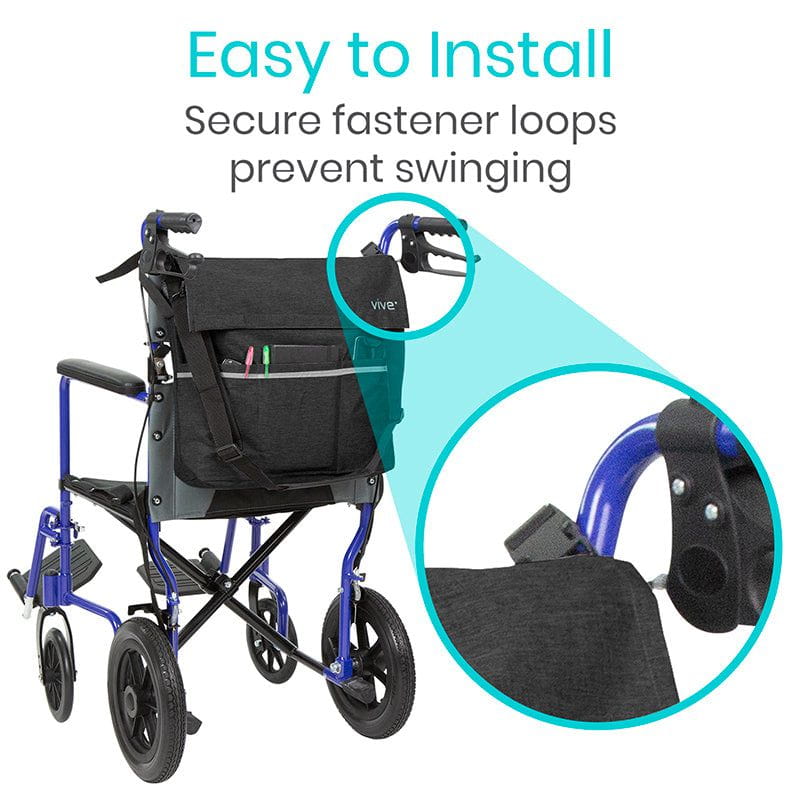 Vive Health Wheelchair Bag