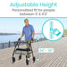 Vive Health Bariatric Rollator