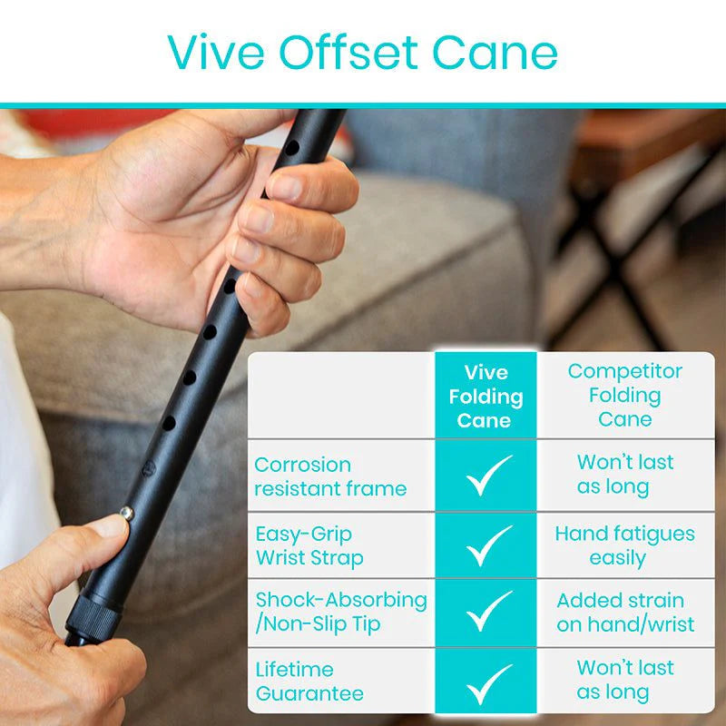 Vive Health Offset Cane