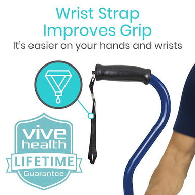 Vive Health Offset Bariatric Cane