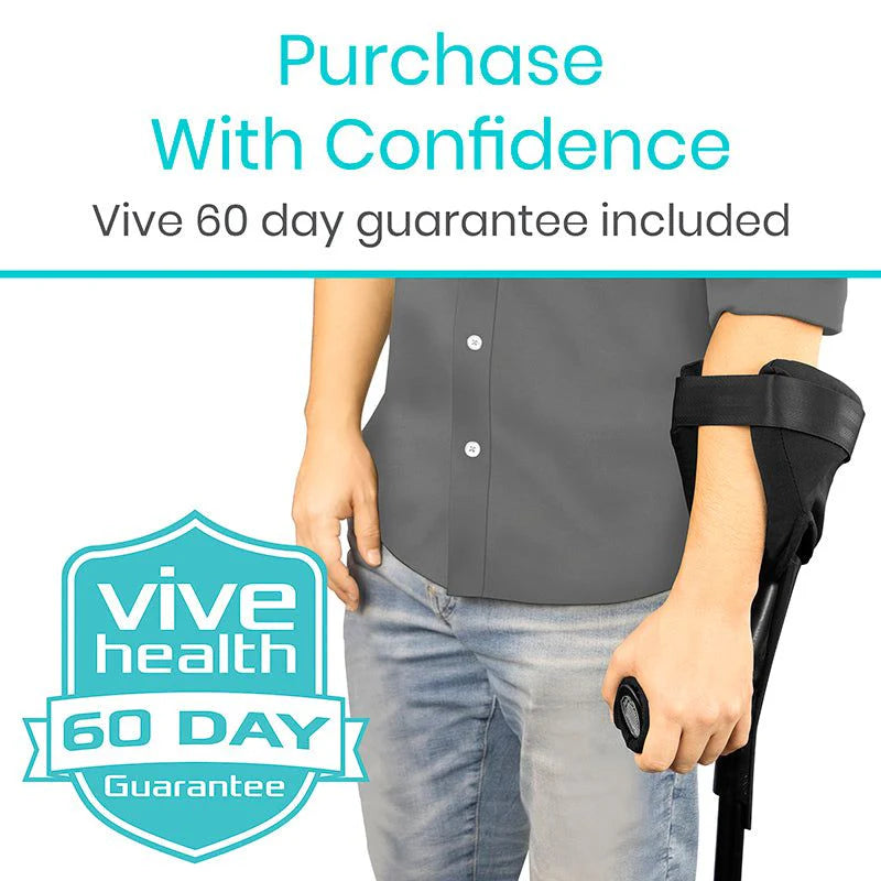 Vive Health Forearm Crutch Pads