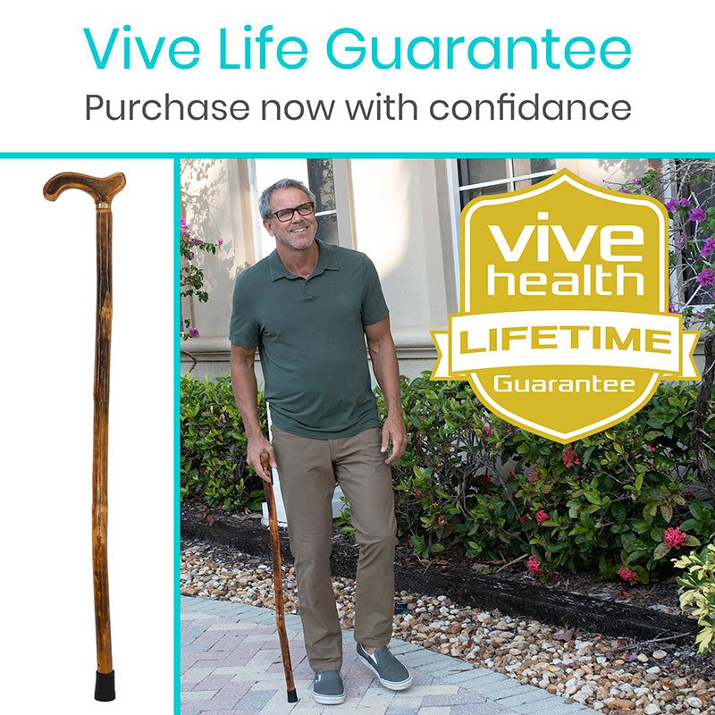 Vive Health Wooden Cane