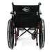 Karman LT-770Q Lightweight Wheelchair Red Streak, 37 lbs