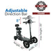 MS-3000 Foldable Mobility Scooters adjustable direction bar by comfygo