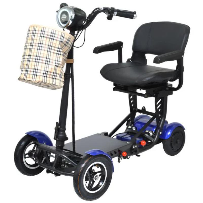 MS 3000 plus ComfyGo in BLUE Foldable Mobility Scooters