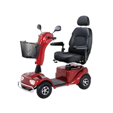 Merits Health Pioneer 4 S141 Mobility Scooter in red 