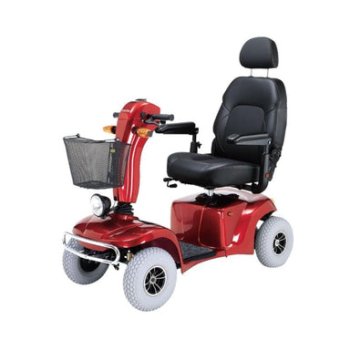 Merits Health S341 Pioneer 10 Bariatric Mobility Scooter in red 