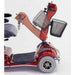 Merits Pioneer 10 Bariatric Electric Scooter tiller 