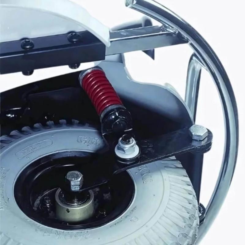 Merits Pioneer 9 Electric Bariatric Scooter wheels 