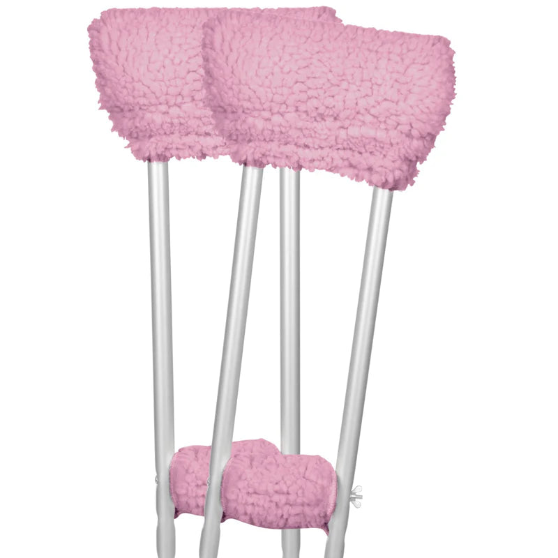 Vive Health Sheepskin Crutch Pads