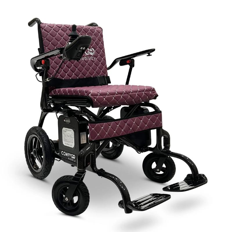 ComfyGo Phoenix Lightweight Carbon Fiber Folding Electric Wheelchair