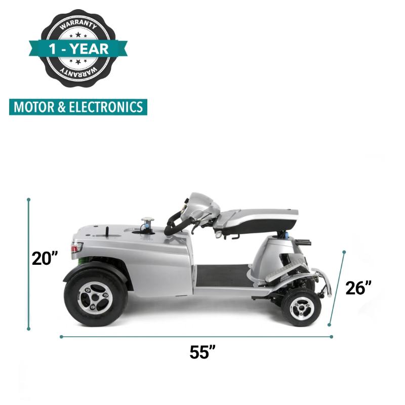 Quingo Toura 2 folded dimensions 