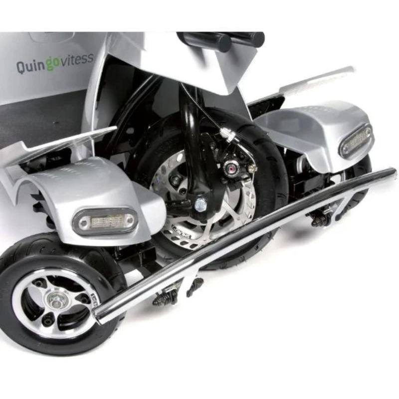 Quingo Vitess 2 Mobility Scooter front 3 wheels radius 