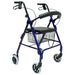 Karman R-4600 Lightweight Standard Rollator with Padded Seat and Backrest