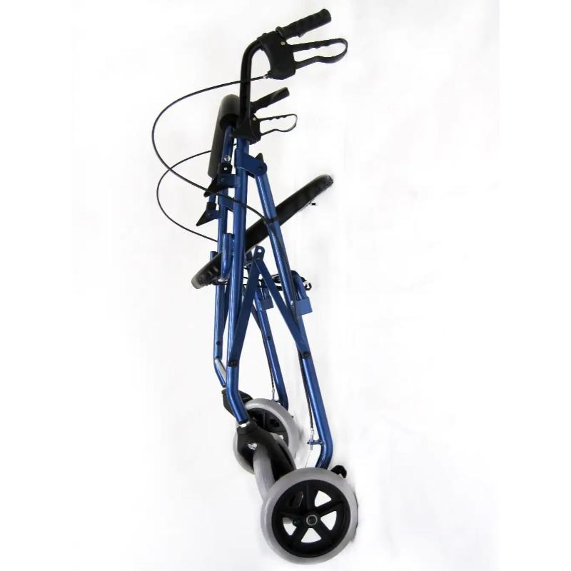 Karman R-4608 Lightweight Rollator with Large 8" inch Casters and Padded, 15lbs