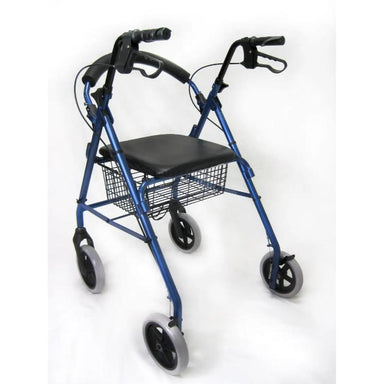 Karman R-4608 Lightweight Rollator with Large 8" inch Casters and Padded, 15lbs