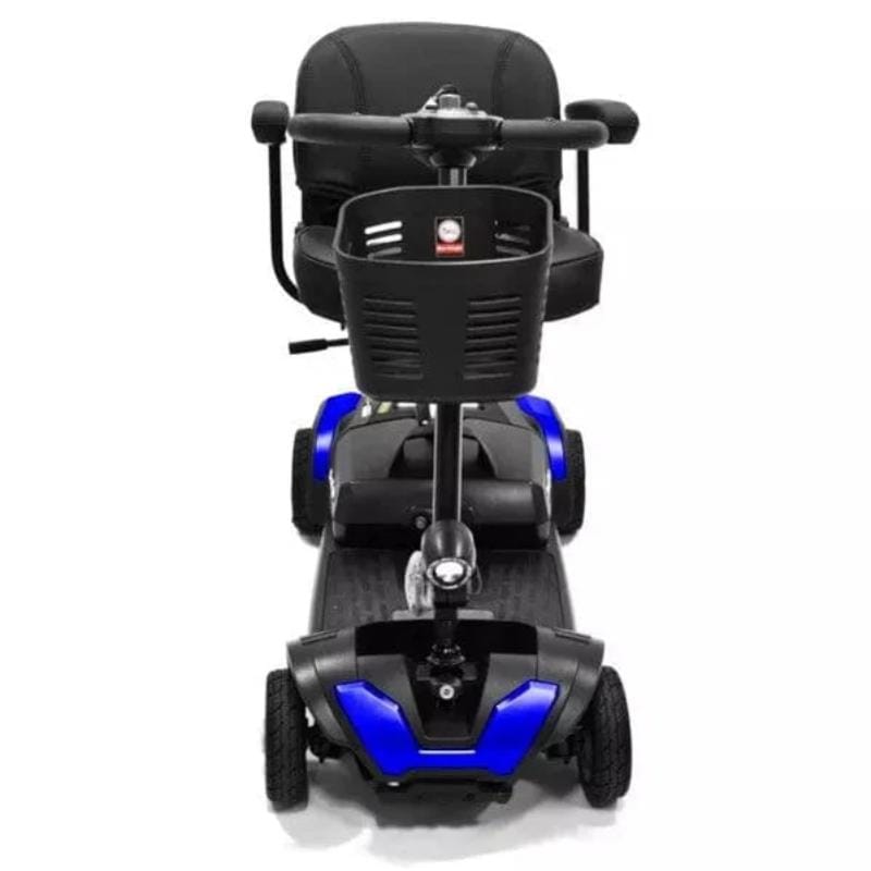Roadster S4 blue mobility scooter fromt view 